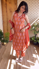 Ethnic Printed Keyhole Tunic