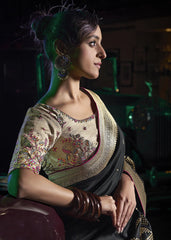 Party Wear Sequin Saree